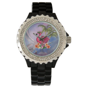 Montre Flamingo drôle