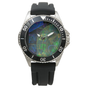 Montre Flamme Stereo Punk Fractale