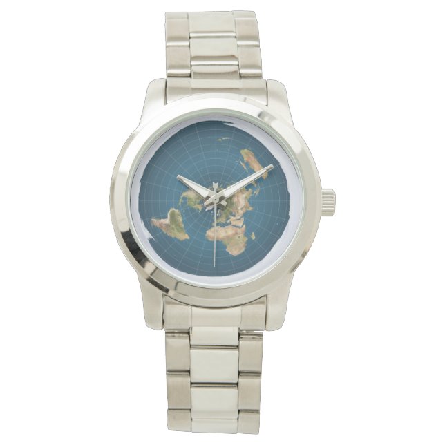 Montre Flat Earth Watch 1 Hommes (devant)