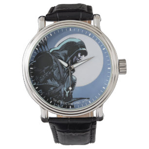Montre Flèche   Flèche verte au clair de lune