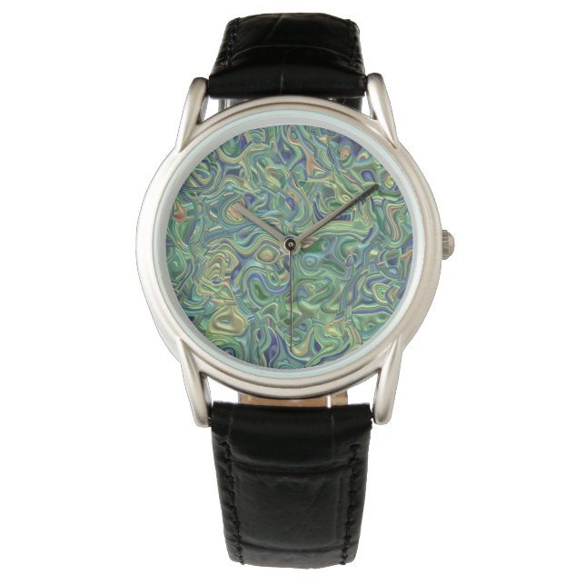 Montre Flèches 3D colorées Trippy (devant)