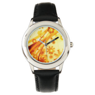 Montre Flèches de Noël dorées