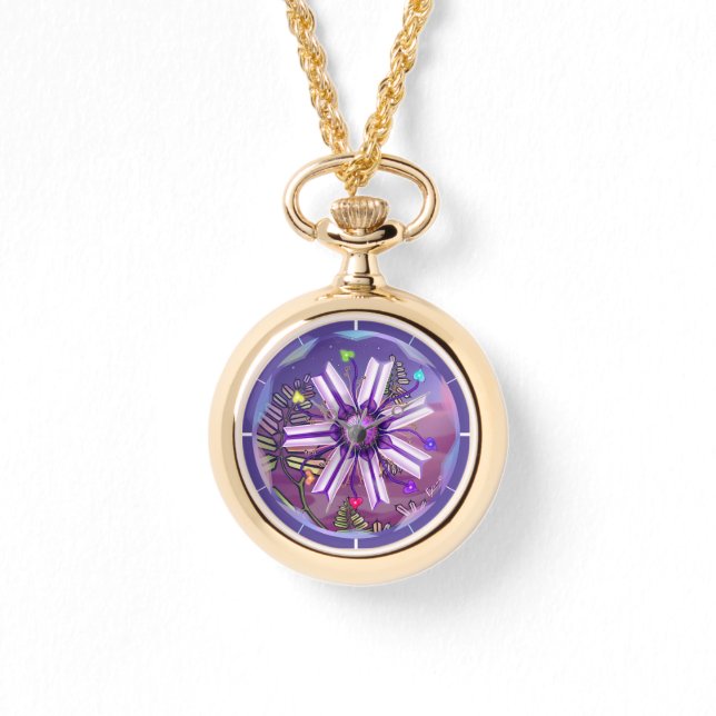 Montre Fleur dans le désert Regarder (Recto)