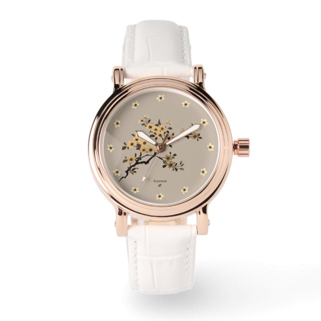 Montre Fleur de cerise (Recto)