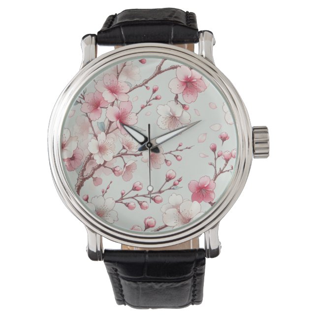 Montre Fleur de Cerisier (devant)