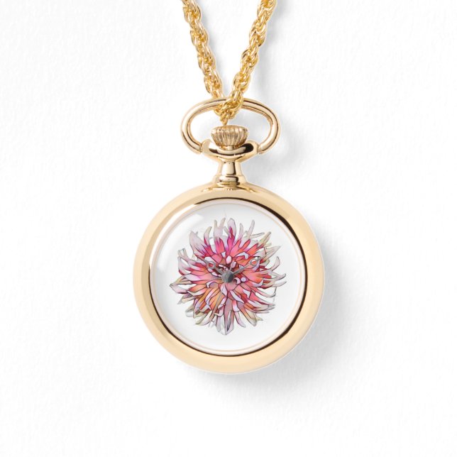 MONTRE FLEUR DE DAHLIA (Recto)
