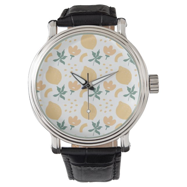Montre Fleur de fruit de la passion (devant)