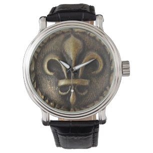 Montre Fleur De Lis Medallion