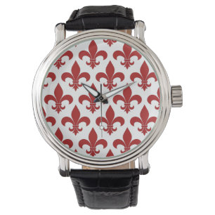 Montre Fleur de lis Motif Classic