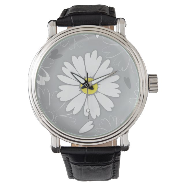 Montre Fleur de marguerite d'Eilin (devant)