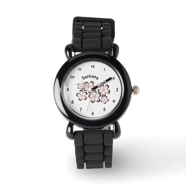 Montre Fleur florale (Recto)