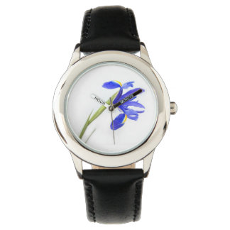 Montre Fleur Iris Violet