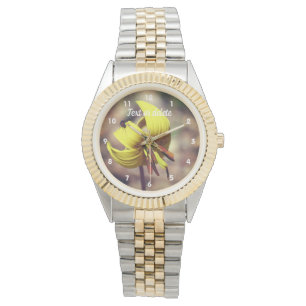 Montre Fleur Lily De Truite Sauvage Et Ami D'Insecte