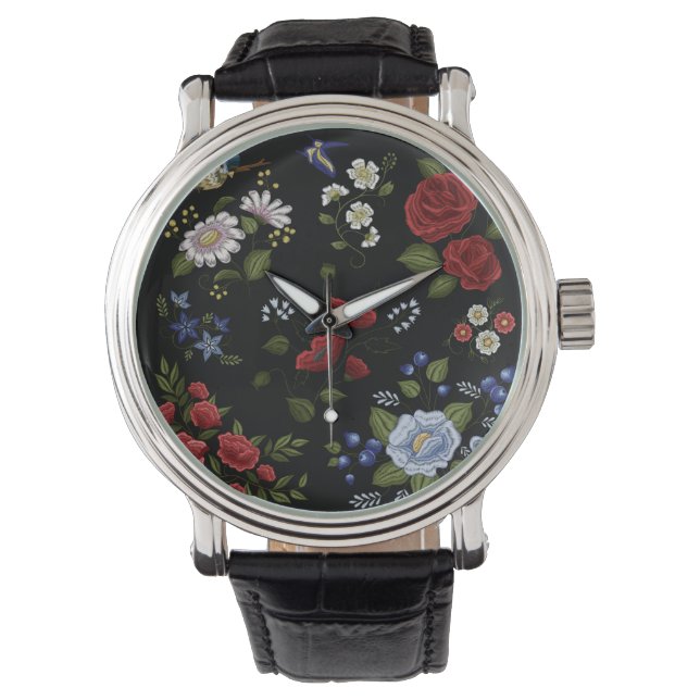 Montre Fleurs (devant)