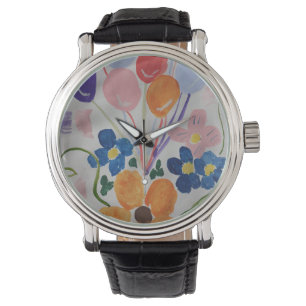 Montre Fleurs & Ballons