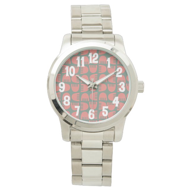 Montre Fleurs Boho (devant)