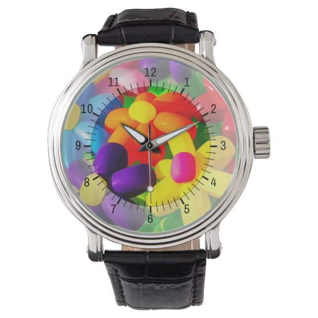 Montre Fleurs de ballons de jouets (devant)