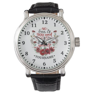 Montre Fleurs de Bourgogne Personne n'est toi & C'est ton