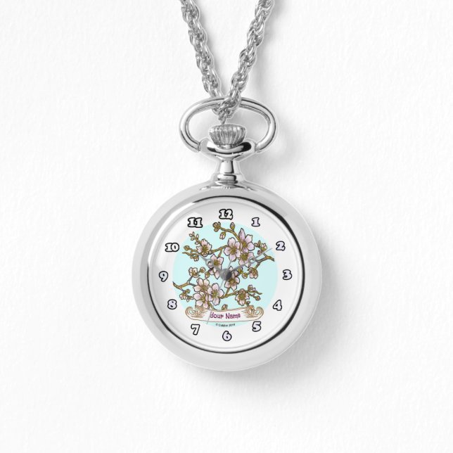 Montre Fleurs de cerisiers (Recto)