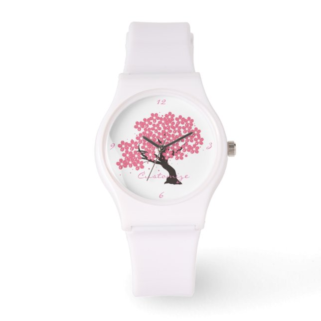 Montre Fleurs de cerisiers au Sakura japonais Thunder_Cov (Recto)