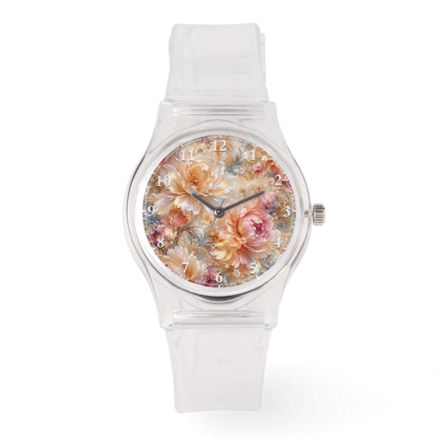 Montre Fleurs de Fantaisie Luxueuses (Recto)