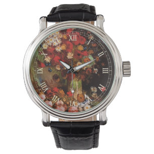 Montre Fleurs de la vie morte dans un vase par Vincent va