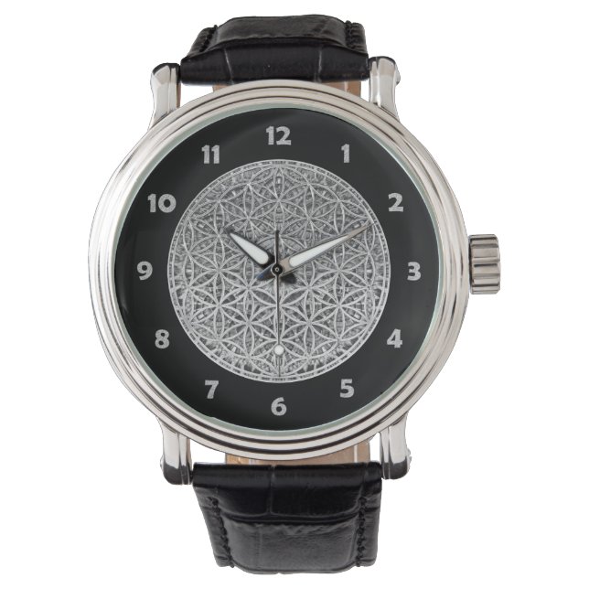 Montre FLEURS DE VIE - Médaille Argent (devant)