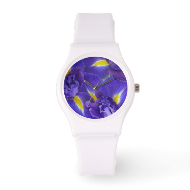 Montre Fleurs d'iris (Recto)