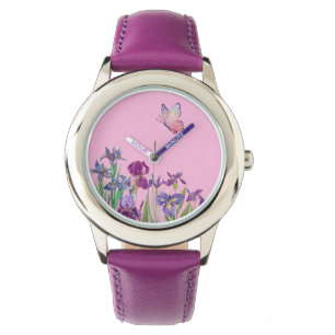 Montre Fleurs Iris