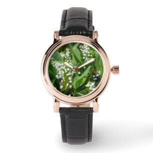 Montre Fleurs   Lily de la vallée Suède