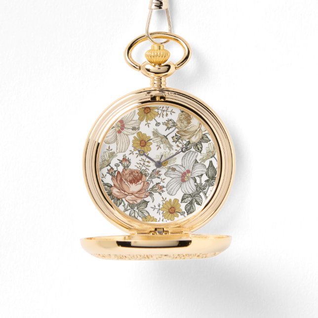Montre Fleurs magnifiques (Recto)