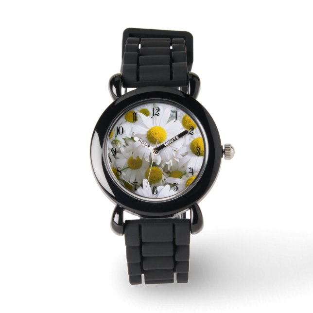 Montre Fleurs marguerites (Recto)