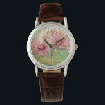 Montre Fleurs roses de cactus<br><div class="desc">Cactus Pink Blossoms Artiste : Tim OToole</div>