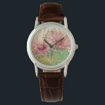 Montre Fleurs roses de cactus<br><div class="desc">Cactus Pink Blossoms Artiste : Tim OToole</div>