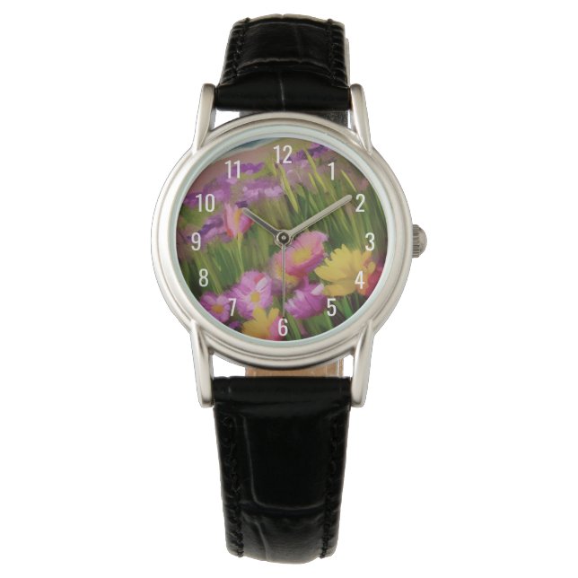 Montre Fleurs sauvages À Dusk (devant)