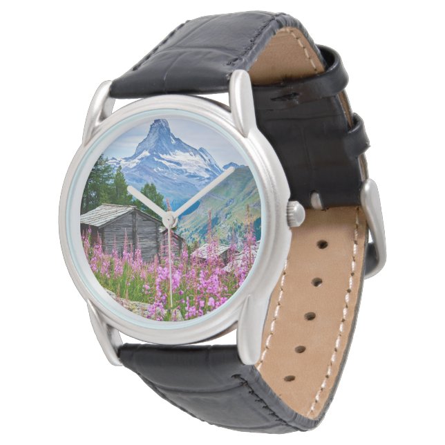 Montre Fleurs | Summer Matterhorn Suisse (Incliné)