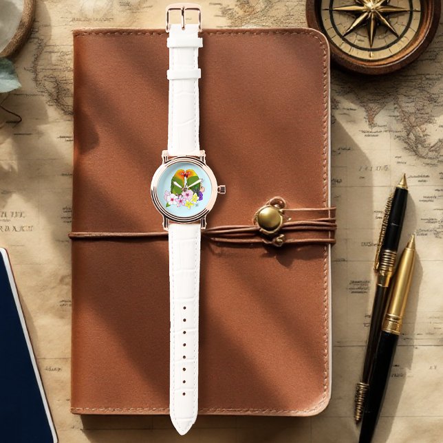 Montre Fleurs tropicales Inséparables (Créateur téléchargé)