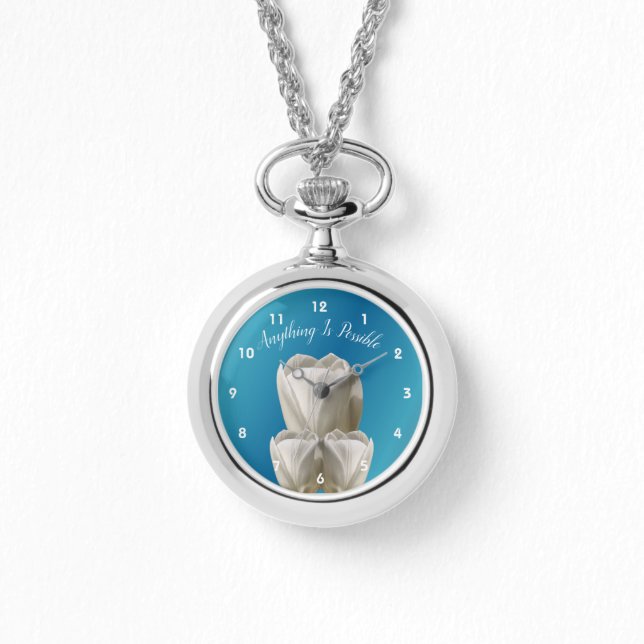 Montre Fleurs Tulip Tout Est Possible Inspiration (Recto)