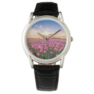 Montre Fleurs   Tulips Holland Sud, Pays-Bas