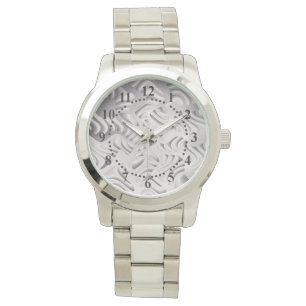 Montre flocon d'argent