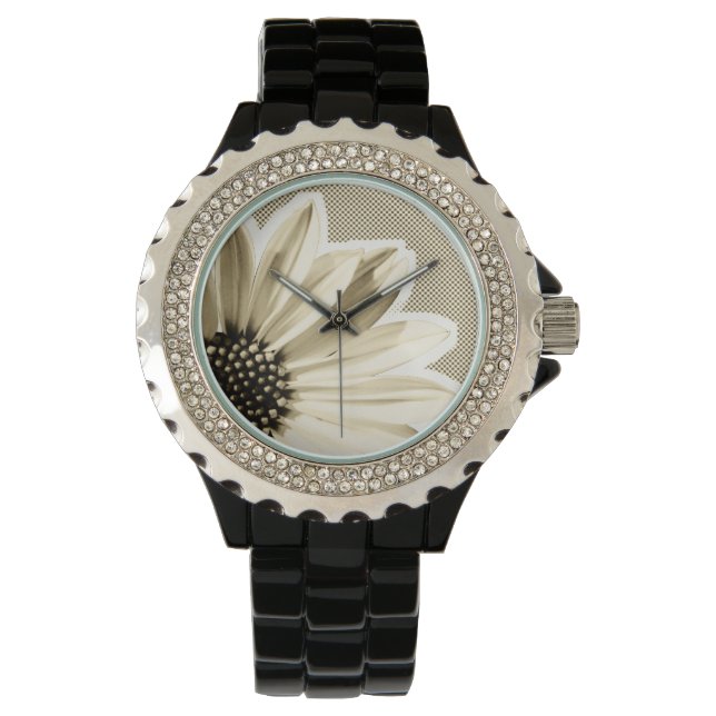 Montre floral (devant)