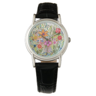 Montre Floral Art Design Flower 12