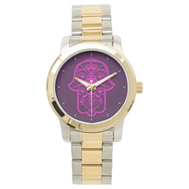 Montre Floral Hamsa (devant)