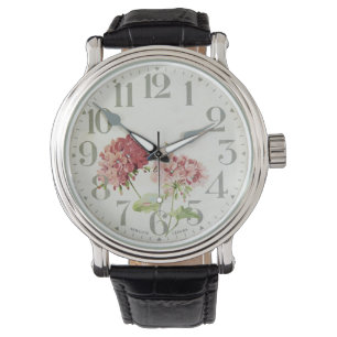 Montre Floral vintage   Antique Watercolor