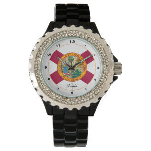 Montre Floride & Floride Drapeau tendance mode / design U