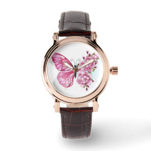 Montre Flower Butterfly