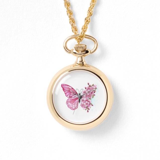 Montre Flower Butterfly (Recto)