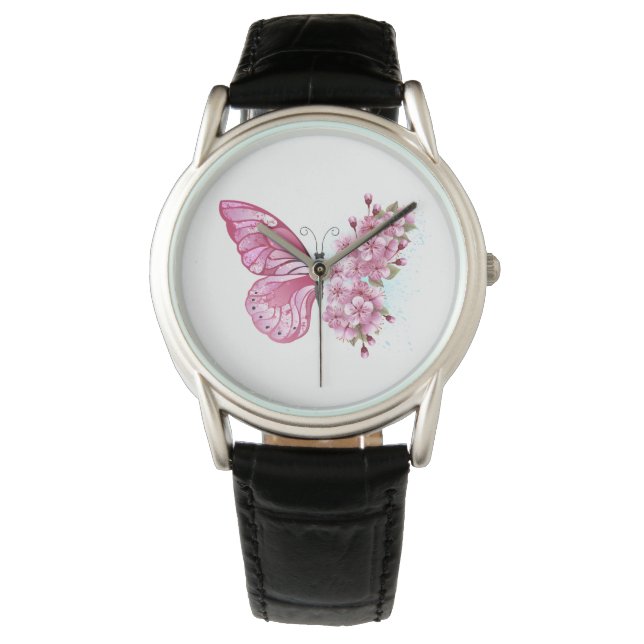 Montre Flower Butterfly (devant)