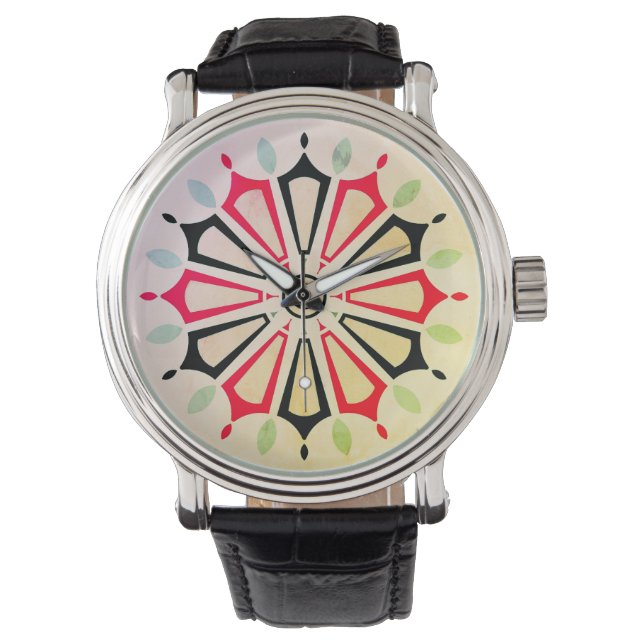 MONTRE FLOWER CADEAU MOM SOEUR BOSS ENSEIGNANT AMI (devant)