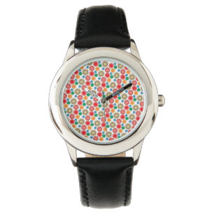 Montre Flower Power en rangées 002